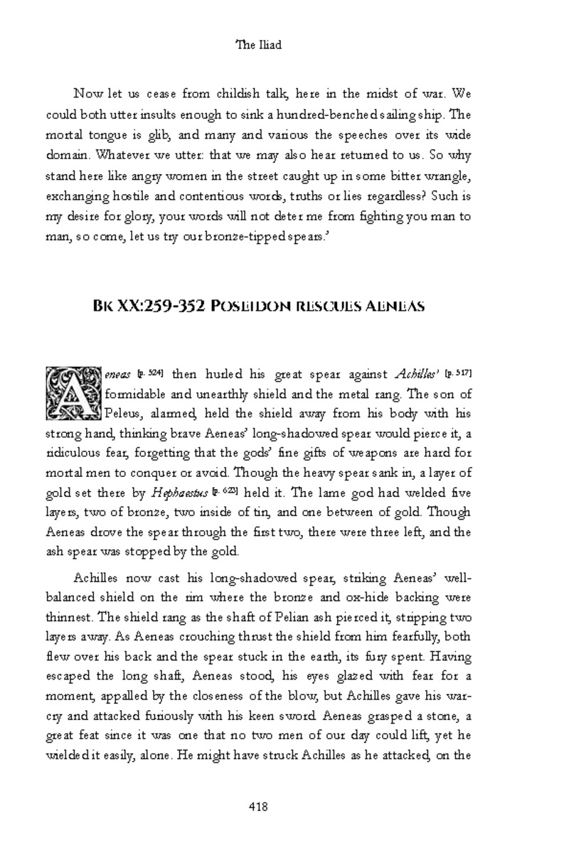 The Iliad - Page 412
